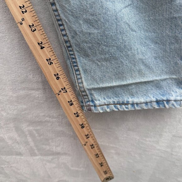 Vintage Levis 560 Jeans Men 33x30 (32x29) Blue Loose Fit Tapered Leg Made In USA - Picture 6 of 13